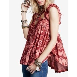 Free People Sugar Cane Criss Cross tank